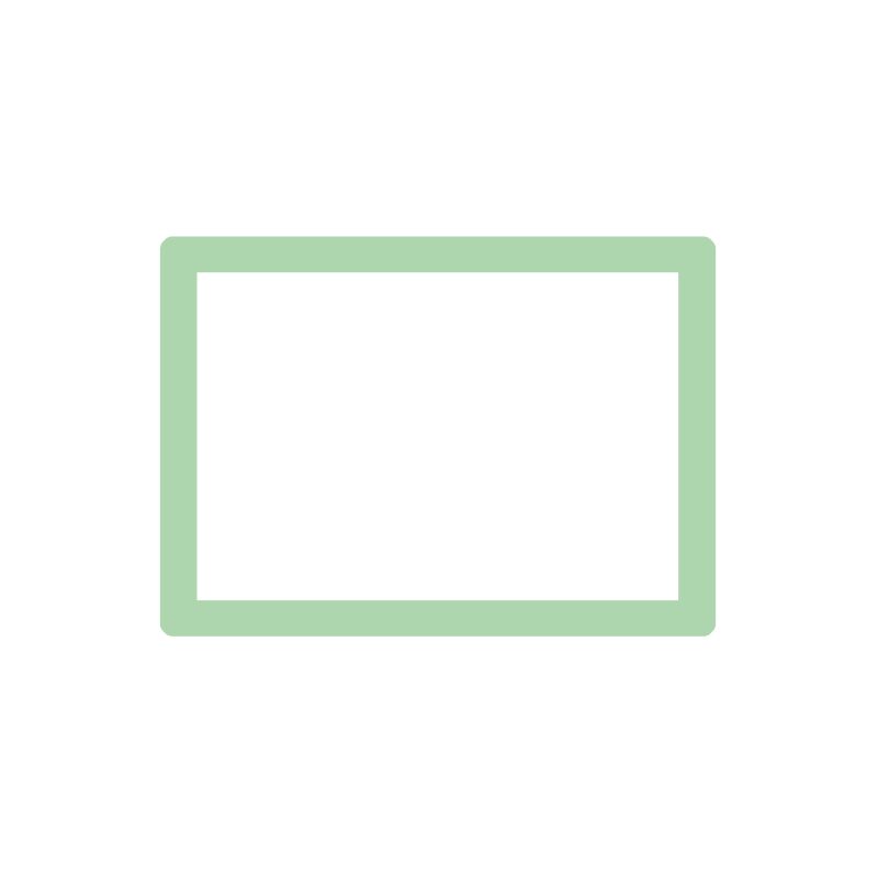 Cadre photo SLIMPYX 13 x 18 cm Park Green