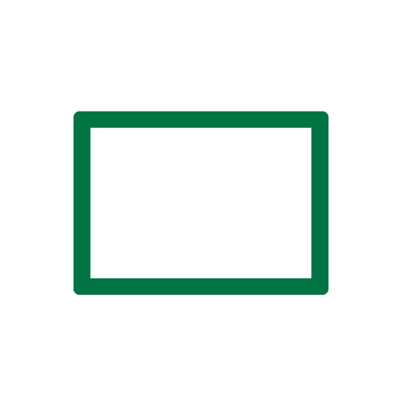 Cadre photo SLIMPYX 13 x 18 cm vert émeraude