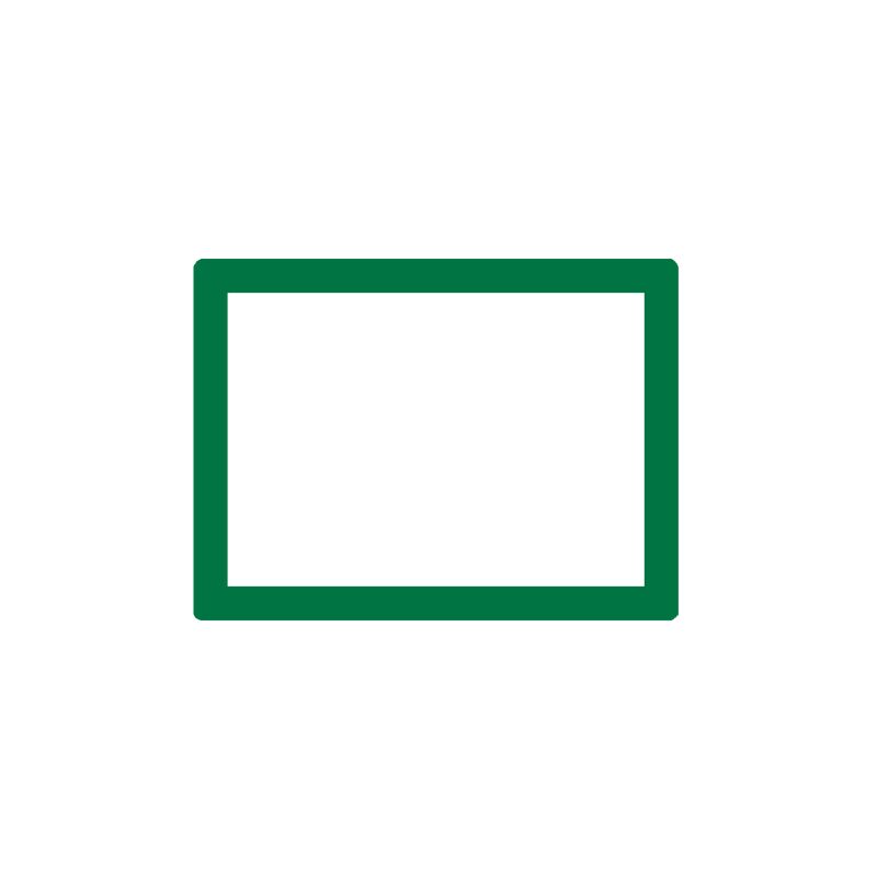 Cadre photo SLIMPYX 10 x 15 cm vert émeraude