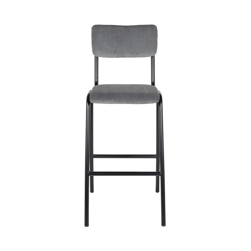 Tabouret de bar TALYA coloris gris