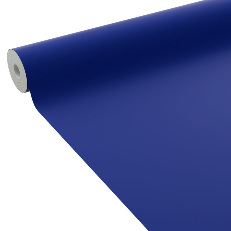 Papier peint intissé OPAL coloris bleu électrique