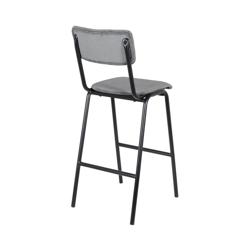 Tabouret de bar TALYA coloris gris