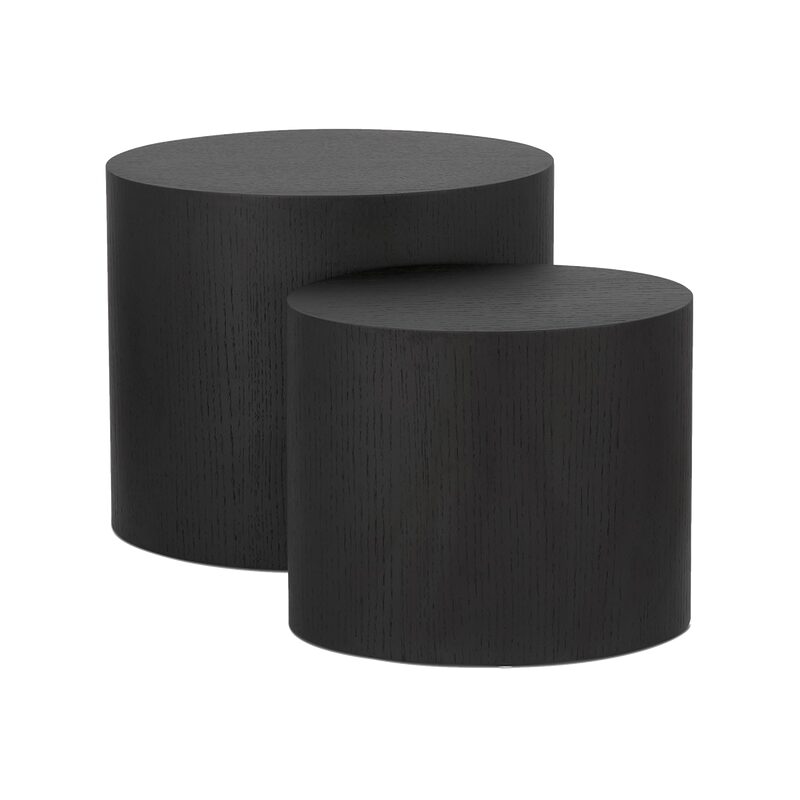 Table basse TRON coloris Chêne noir 0 x 48 cm