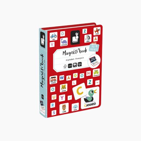 Janod Jeu éducatif MAGNETI'BOOK ALPHABET FRANCAIS