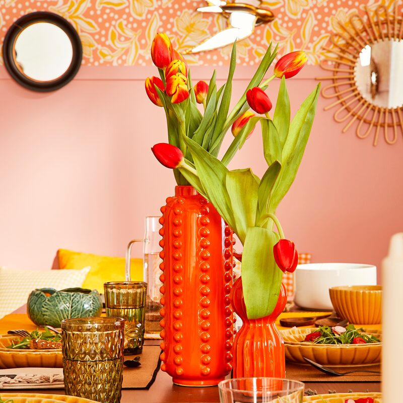 Vase PICTO coloris orange