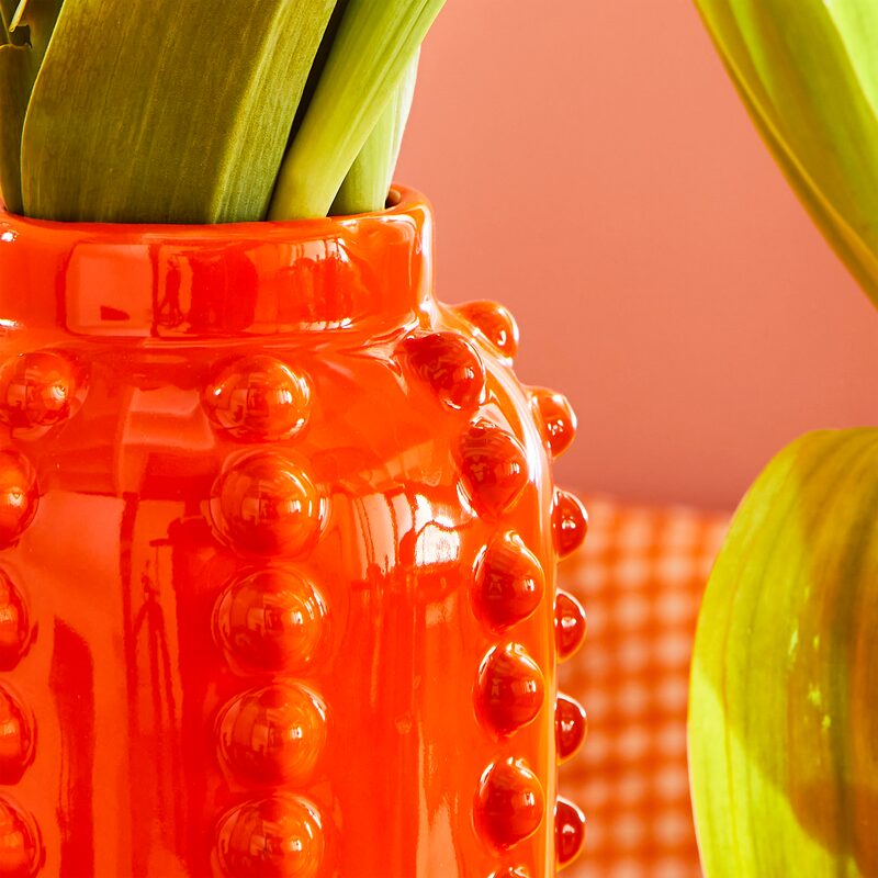 Vase PICTO coloris orange