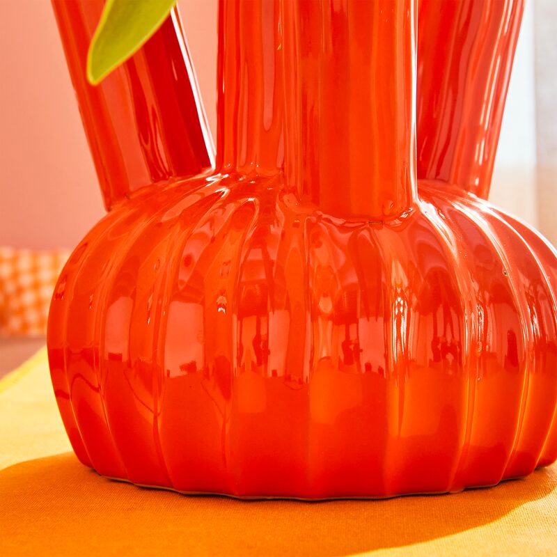 Vase FELIPE coloris orange