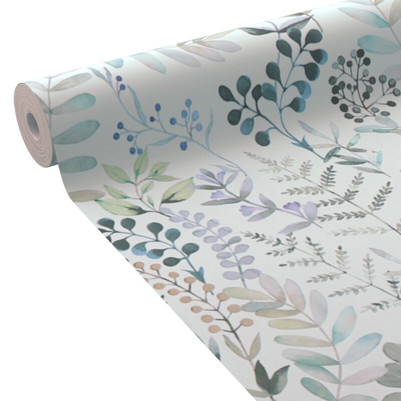 Papier peint intissé LYA coloris multicolore