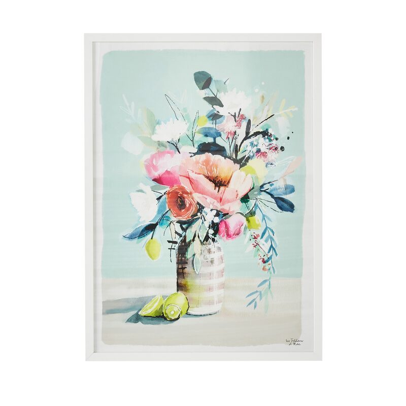 Image encadrée FLORALIS 50 x 70 cm