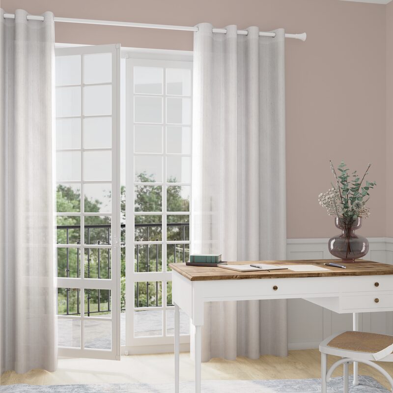 Voilage VANUA coloris naturel 140 x 250 cm