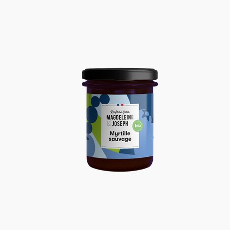 Magdeleine et Joseph Confiture MYRTILLE SAUVAGE