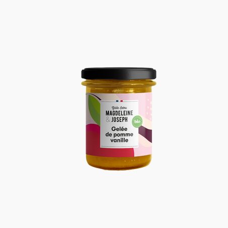 Magdeleine et Joseph Confiture GELÉE POMME VANILLE