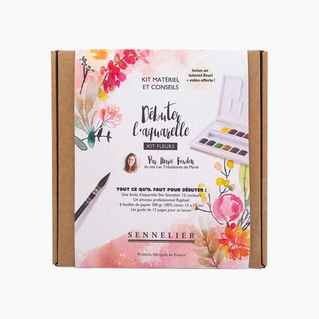 SENNELIER Kit LA PETITE AQUARELLE FLEURI