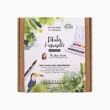 SENNELIER Kit LA PETITE AQUARELLE JUNGLE