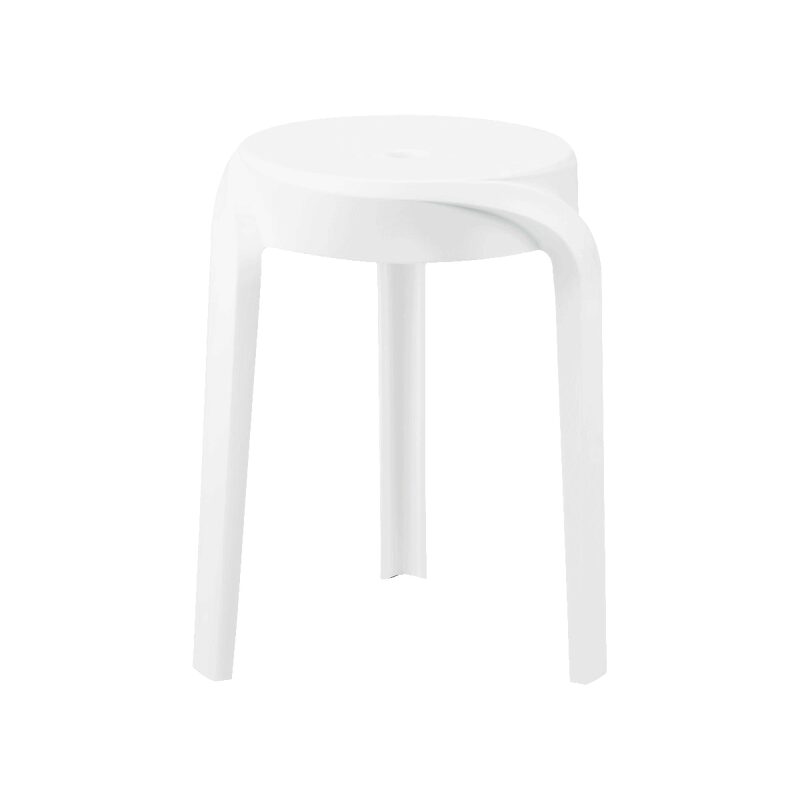 Tabouret ROMA coloris blanc