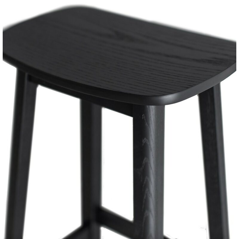 Tabouret de plan de travail ARAMIS coloris noir