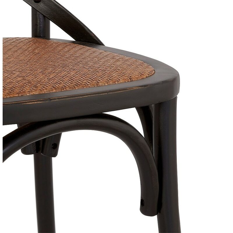 Chaise BISTROT coloris noir