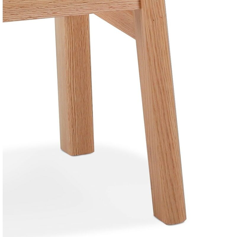 Tabouret de plan de travail ARAMIS coloris chêne clair