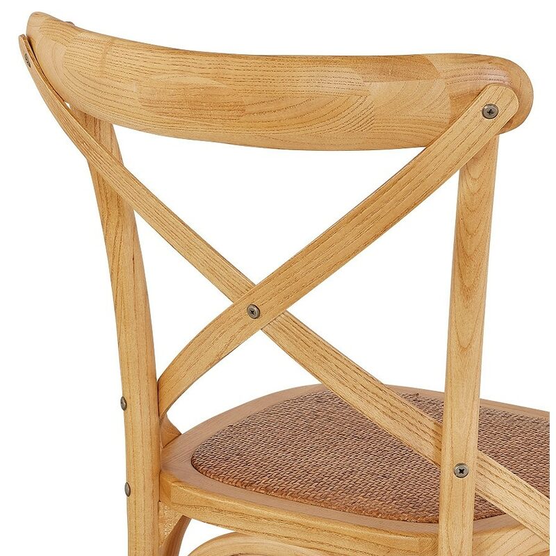 Chaise BISTROT coloris bois naturel