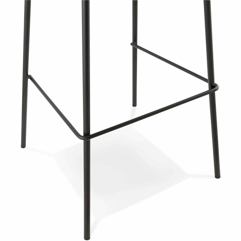 Tabouret de bar ALINA coloris noir