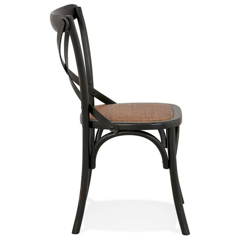 Chaise BISTROT coloris noir