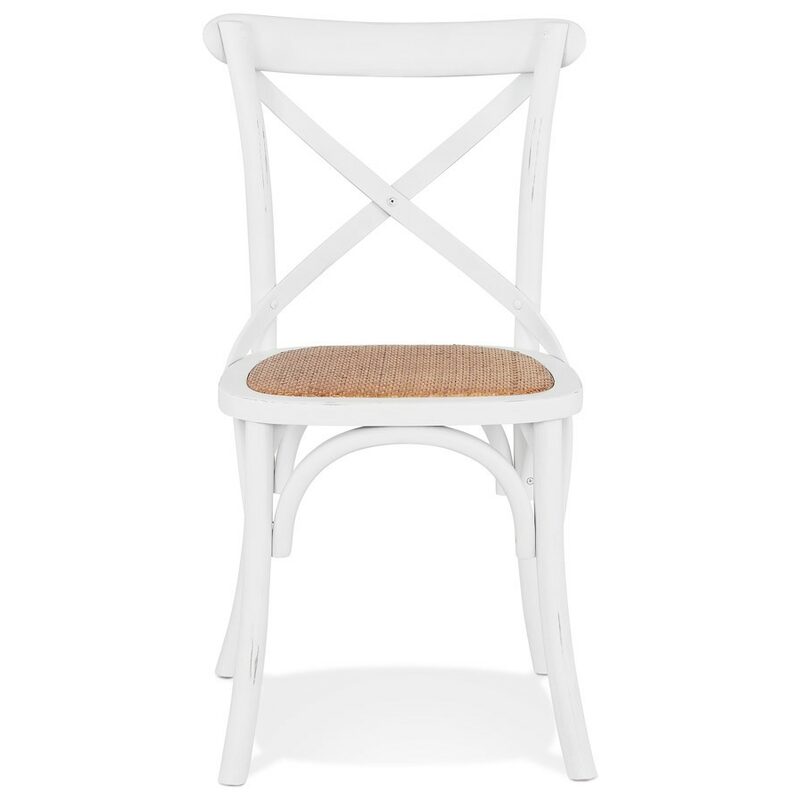 Chaise BISTROT coloris blanc