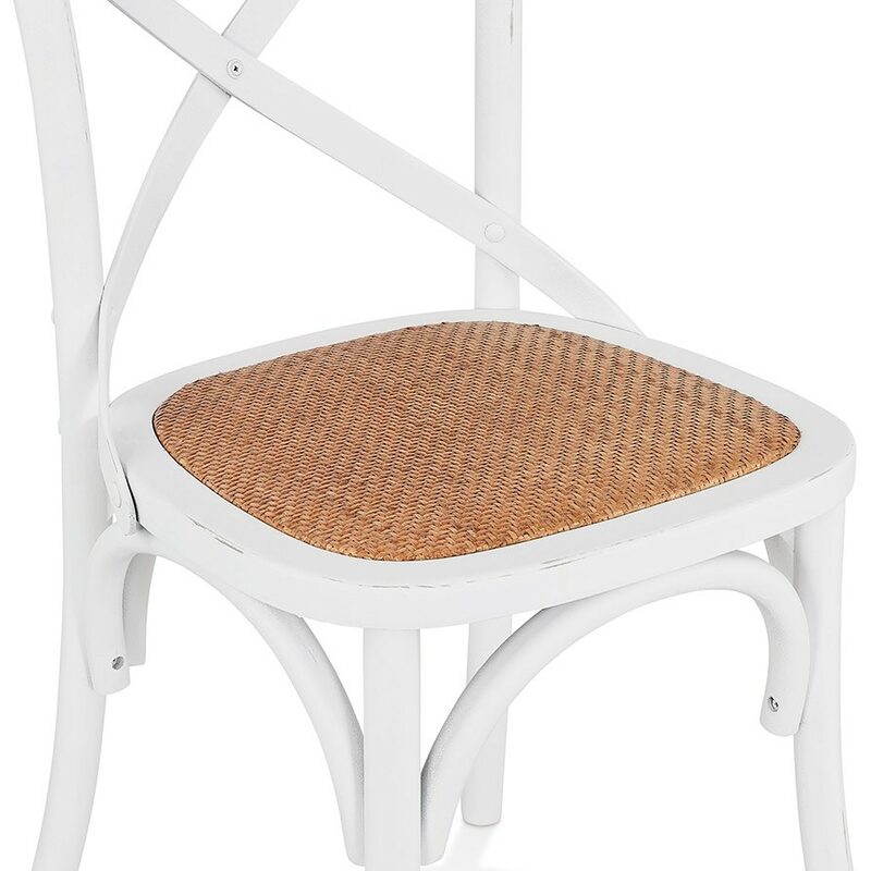 Chaise BISTROT coloris blanc