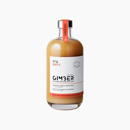 GIMBER Cocktail sans alcool N°2 BRUT