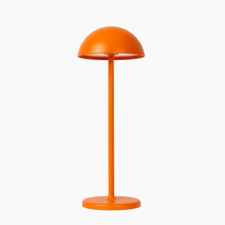 Remember Lampe à poser JOY coloris orange 33,5 x 12 cm