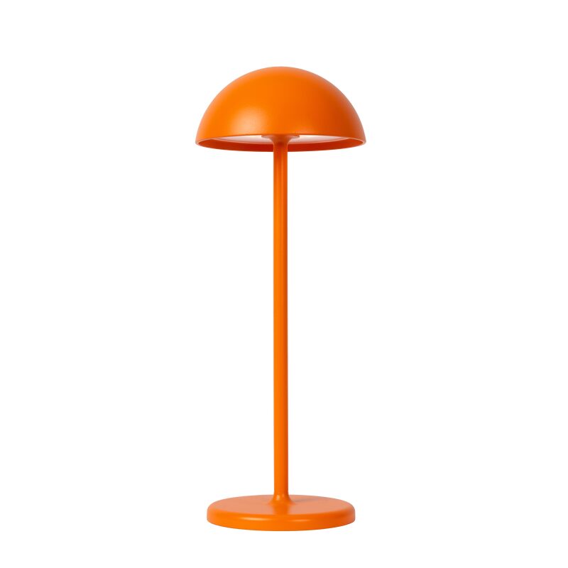 Lampe à poser JOY coloris orange 33,5 x 12 cm