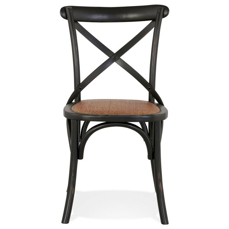Chaise BISTROT coloris noir
