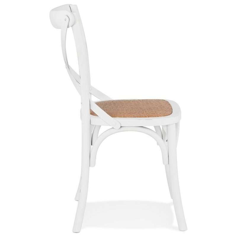 Chaise BISTROT coloris blanc