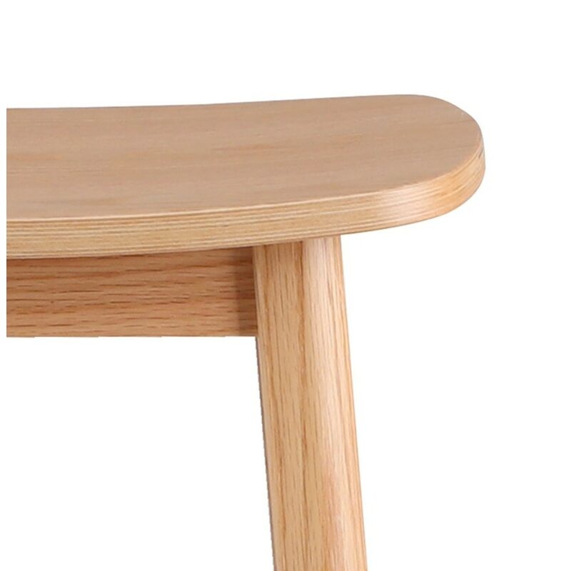 Tabouret de plan de travail ARAMIS coloris chêne clair