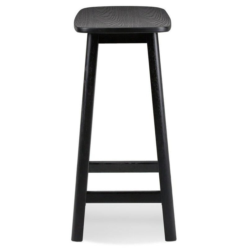 Tabouret de plan de travail ARAMIS coloris noir