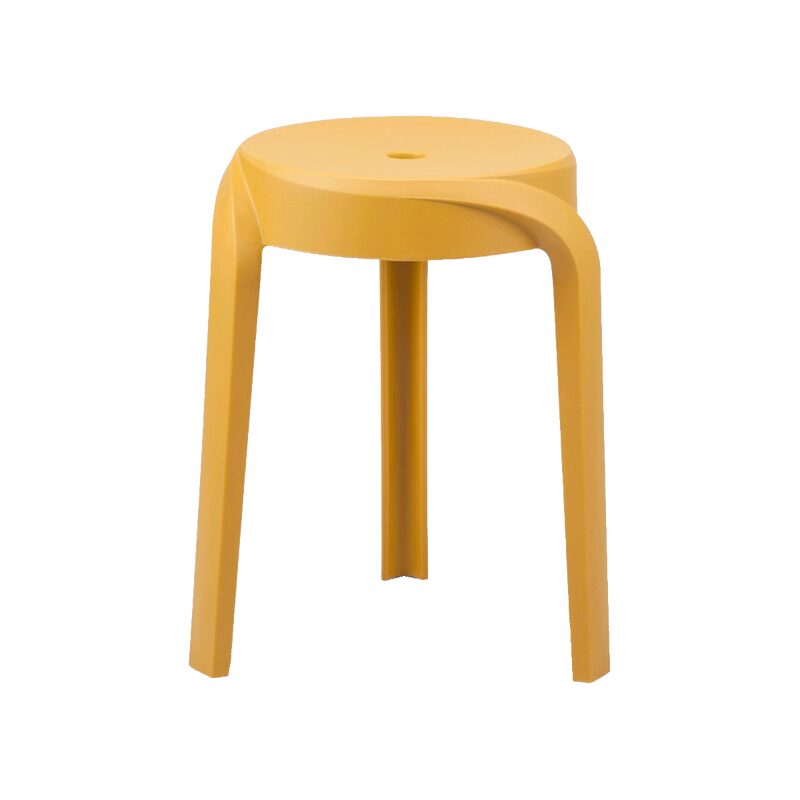 Tabouret ROMA coloris jaune moutarde