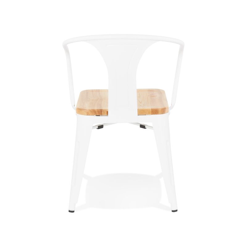 Chaise GALVA coloris blanc