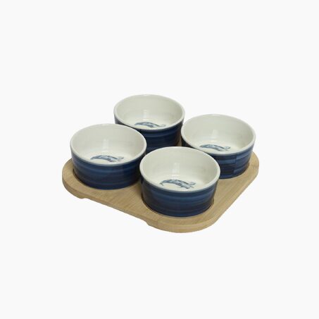 Set apéritif SET TAPAS coloris bleu
