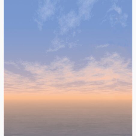 4MURS Papier peint panoramique XL TRAMONTO 265 x 280 cm