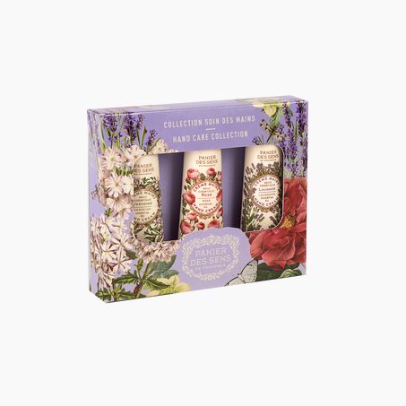 Panier des sens Coffret cosmétique LES ESSENTIELS rose, lavande, verveine