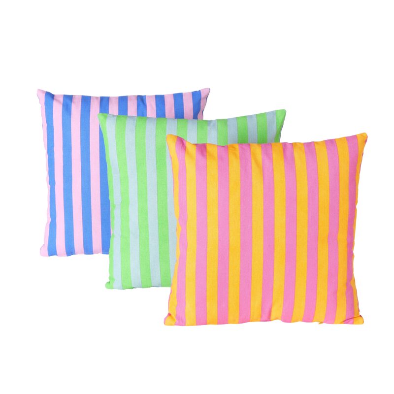 Coussin COLOURY coloris multicolore 45 x 45 cm