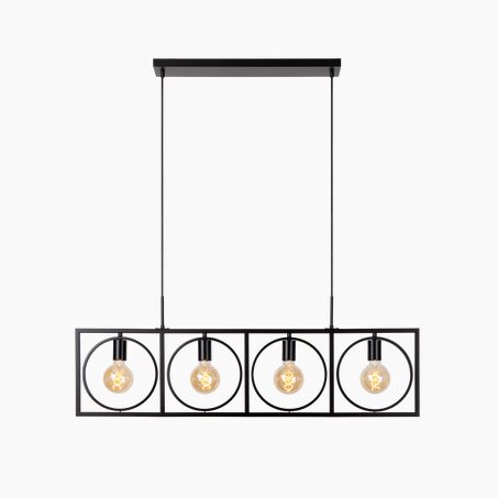 Suspension SMUS coloris noir 26 x 112 cm