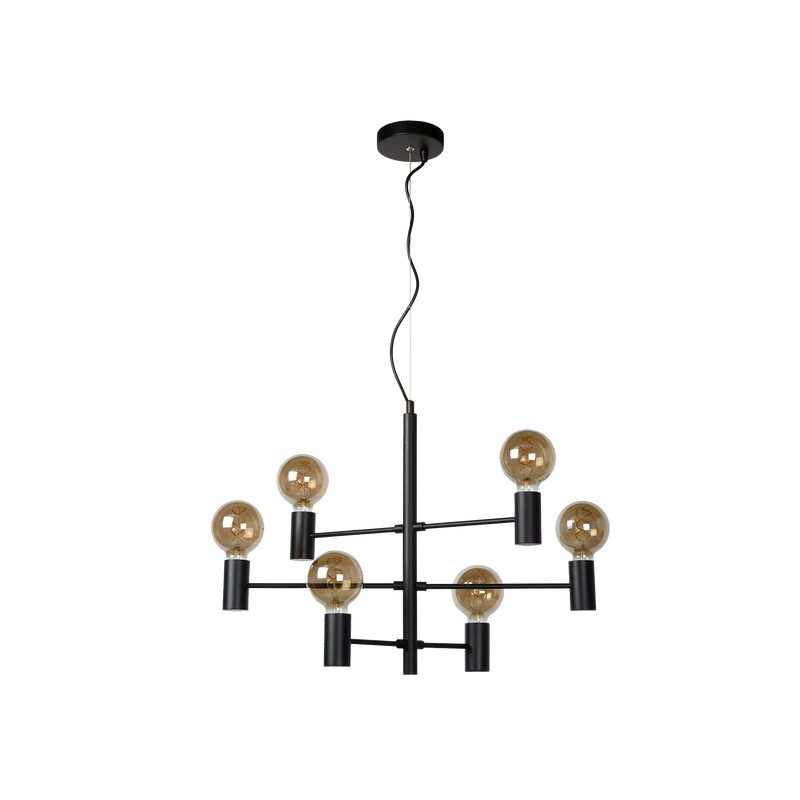 Suspension LEANNE coloris noir 32 x 65 cm