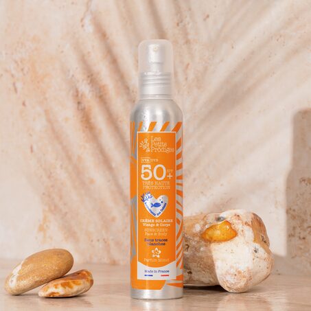 Soin corps CRÈME SOLAIRE SPF50+ MONOI diamètre 4,4 cm