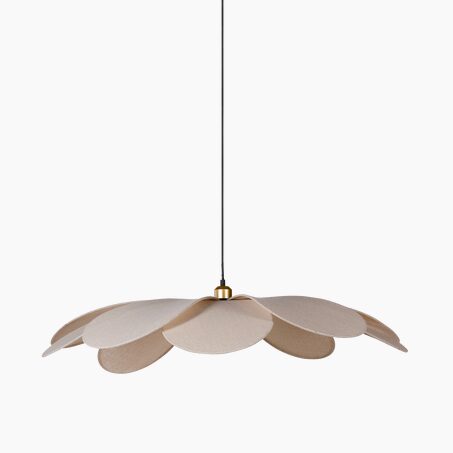 Ostaria Suspension MARGAUX écru 11 x 87 cm diamètre 87 cm