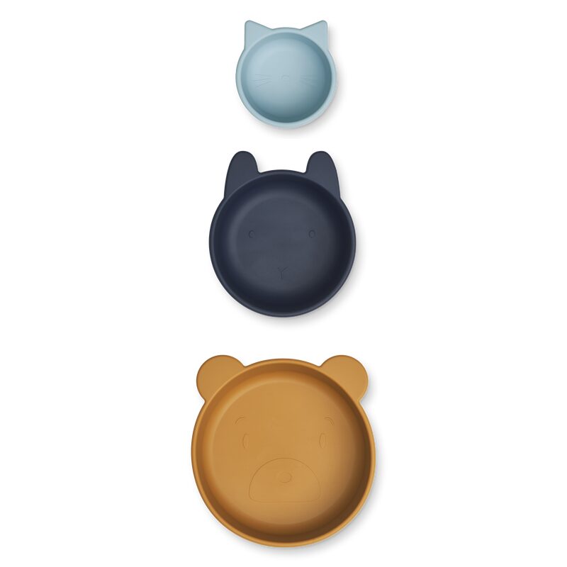 Set repas EDDIE coloris bleu