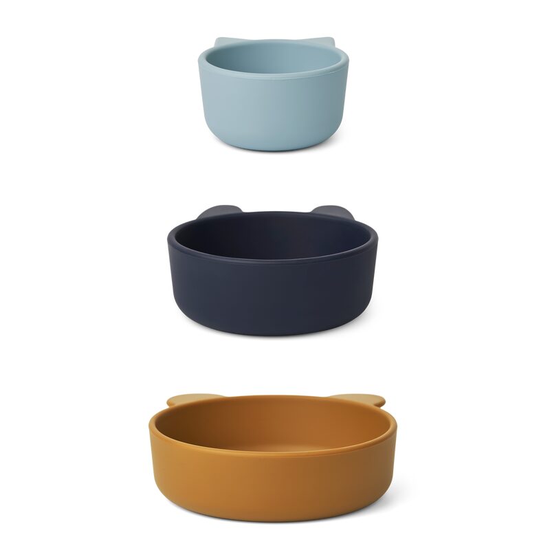 Set repas EDDIE coloris bleu