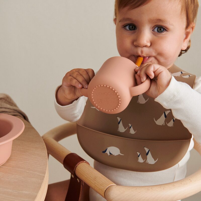 Set repas KALI BEBE coloris beige