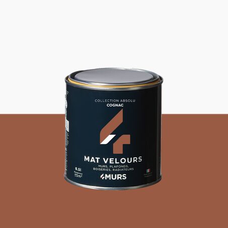 Absolu Peinture Peinture cognac Mat 0,5 L