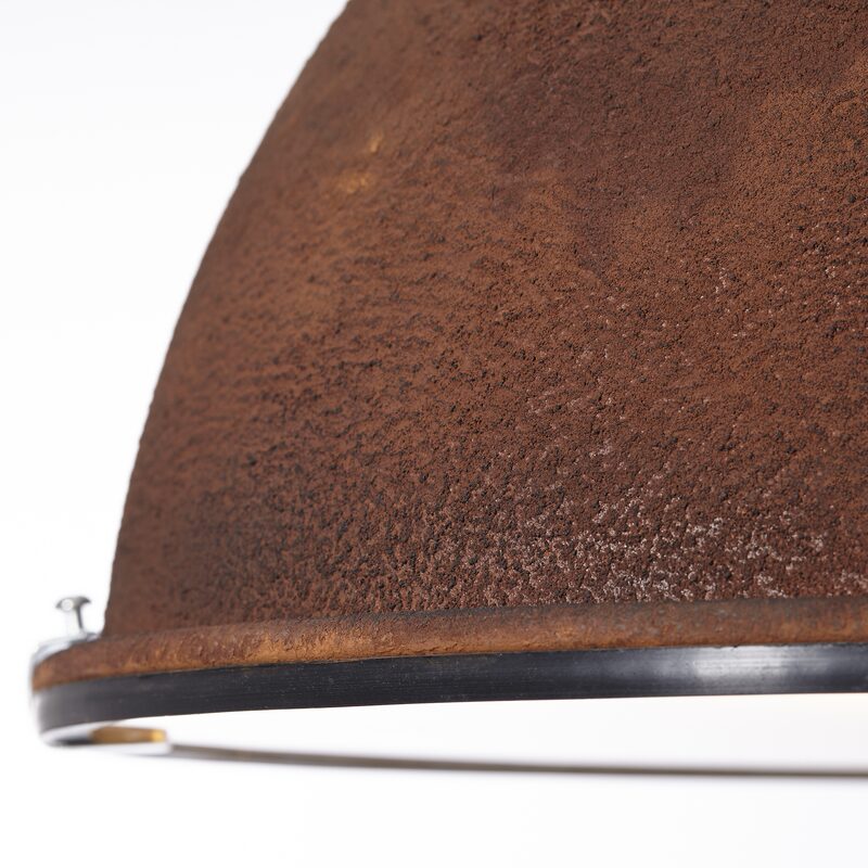 Suspension JESPER coloris rouille 38 x 38 cm