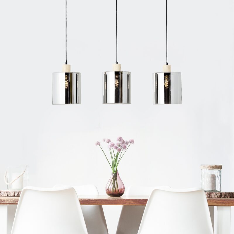 Suspension WEALD coloris transparent 30 x 80,6 cm